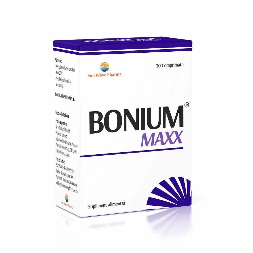 Bonium Maxx, 30 comprimate, Sunwave