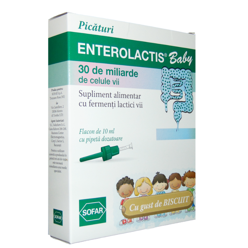 Enterolactis Baby, 10 ml, Sofar