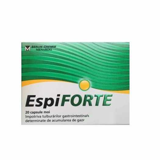 EspiFORTE 140 mg, 20 capsule, Berlin-Chemie