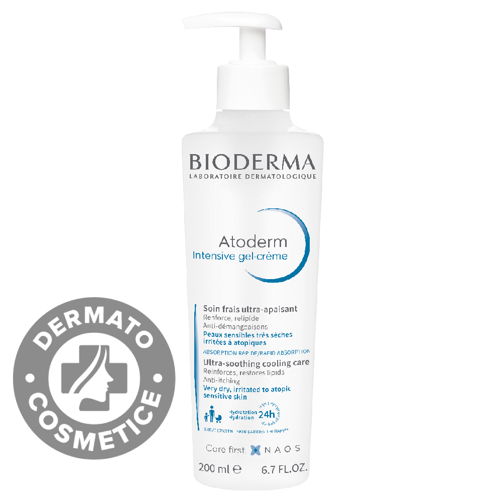 Gel-crema Atoderm Intensive, 200ml, Bioderma