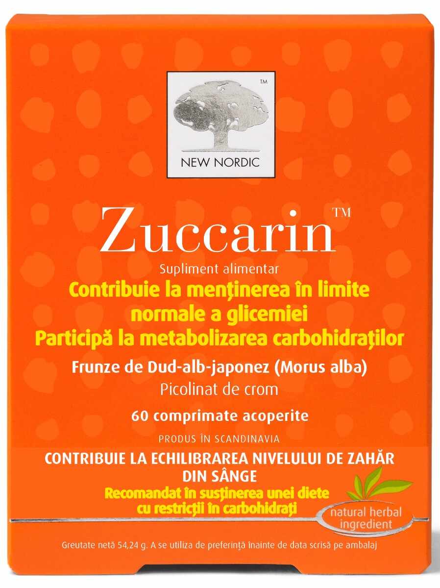 Zuccarin, 60 tablete, New Nordic