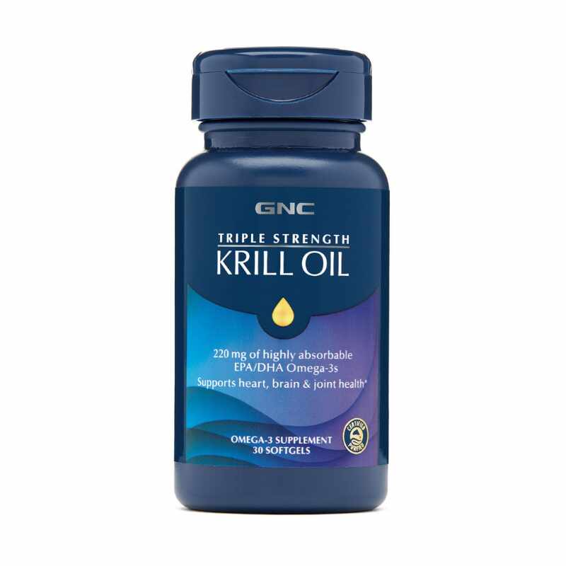 GNC Ulei de Krill, 30 capsule