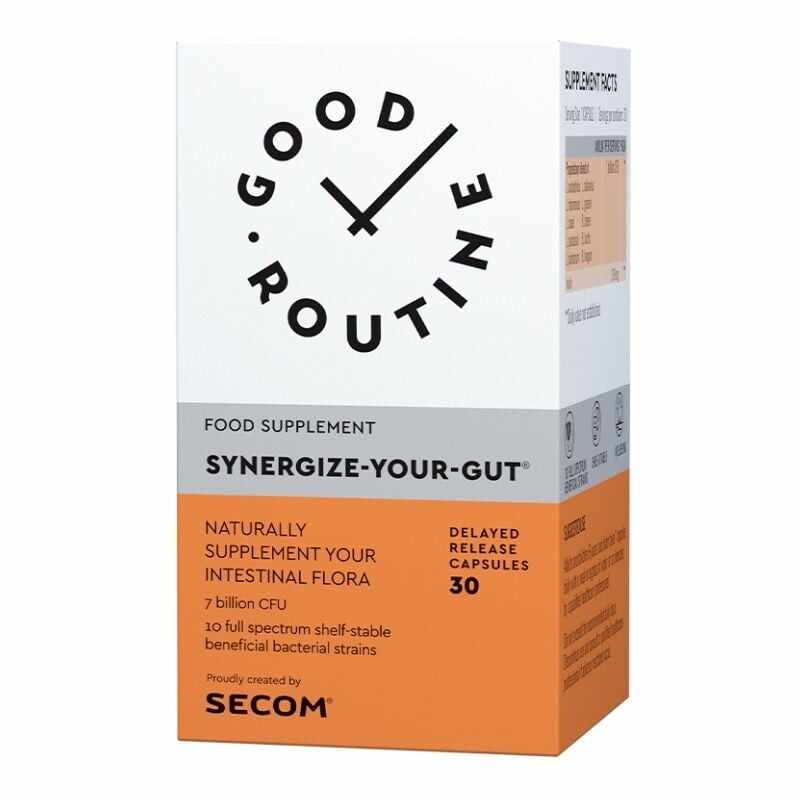 Secom Good Routine Synergize Your Gut, 30 capsule