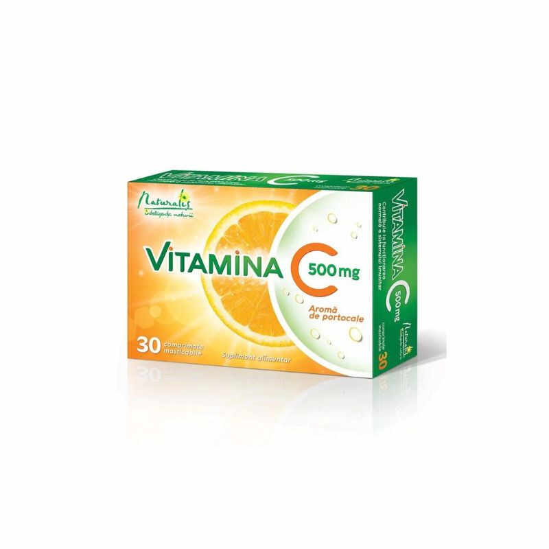 Naturalis Vitamina C 500mg, 30 comprimate 