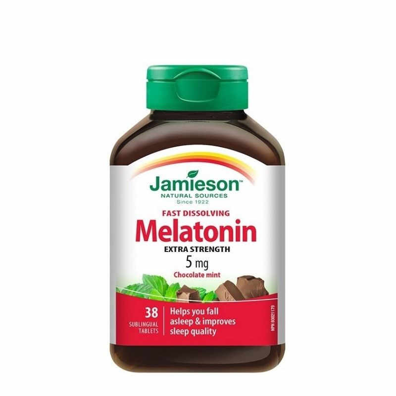 Jamieson Melatonina 5 mg, 35 comprimate cu dizolvare rapida