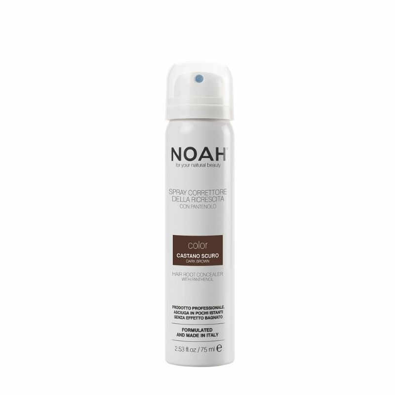 Noah Spray corector cu vitamina B5 pentru acoperirea radacinii parului - CASTANIU INCHIS, 75 ml