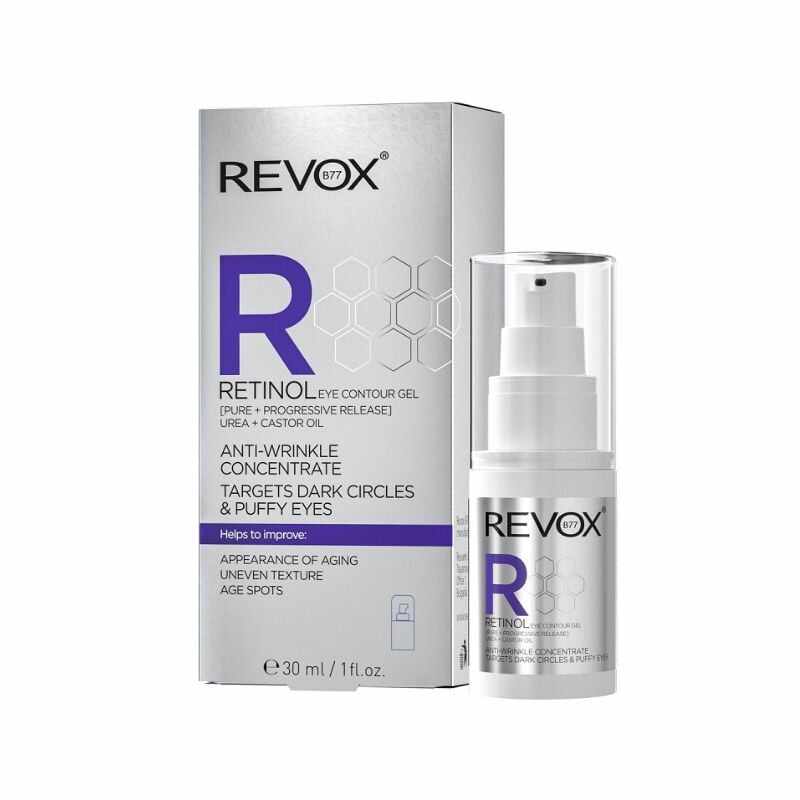 Revox Gel concentrat pentru conturul ochilor cu Retinol, 30ml