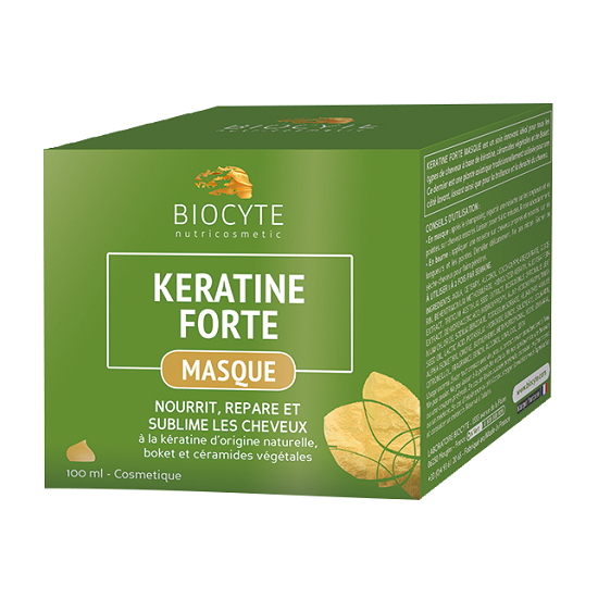 Masca de par Keratine Forte, 100ml, Biocyte