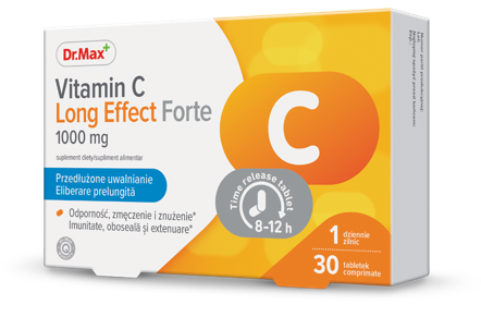 Dr.Max Vitamin C 1000mg Long Effect Forte​, 30 comprimate