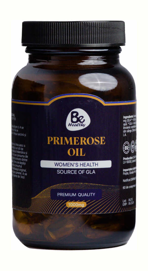 Primrose oil 1000mg, 60 capsule, Be Healthy