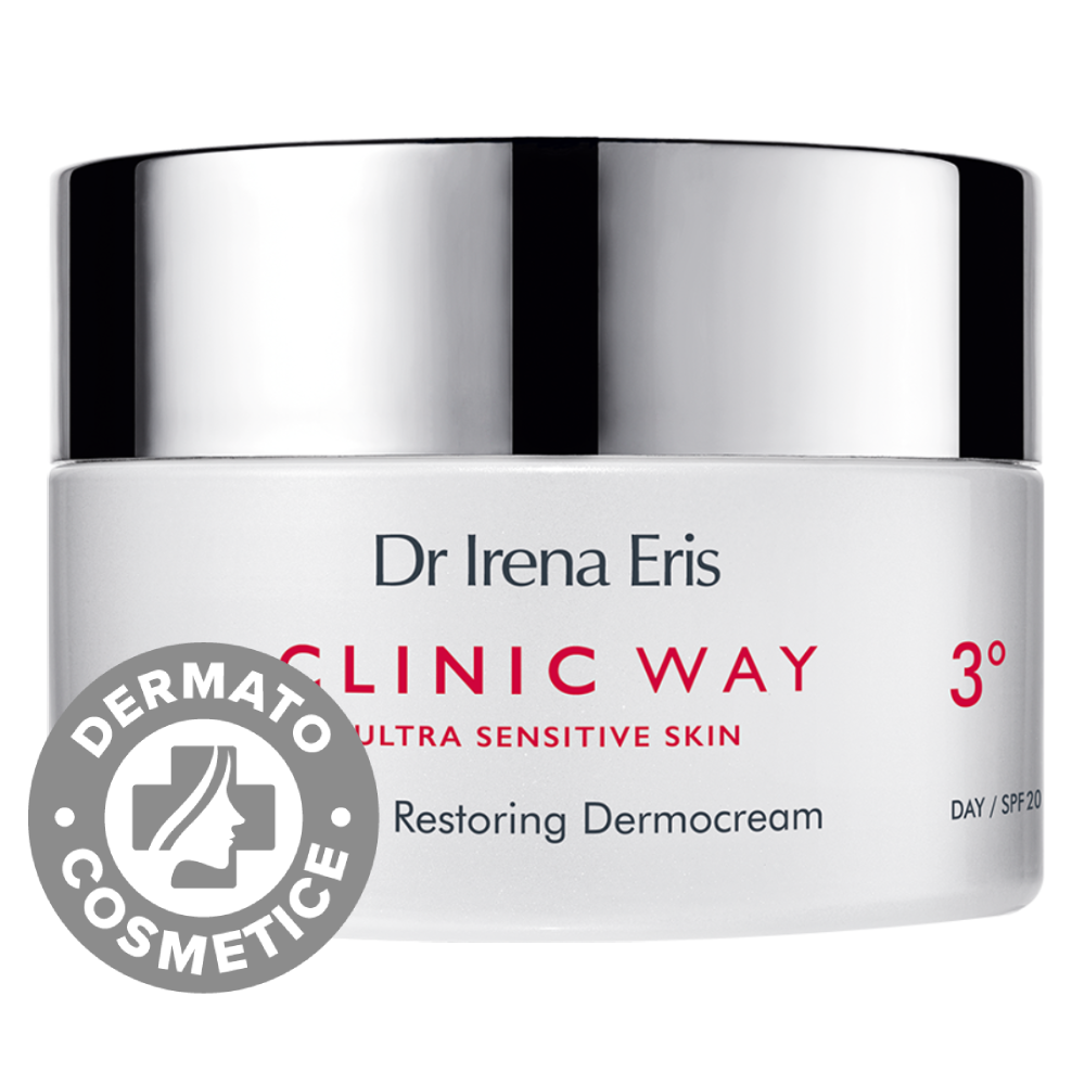 Crema de zi anti-aging netezire SPF15 Clinic Way 3°, 50ml, Dr. Irena Eris