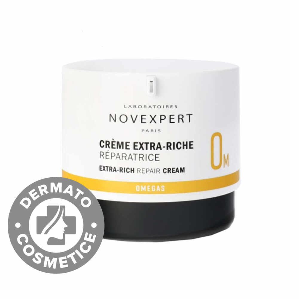 Crema protectoare Extract-Riche cu 5 acizi grasi Omega, 40ml, Novexpert