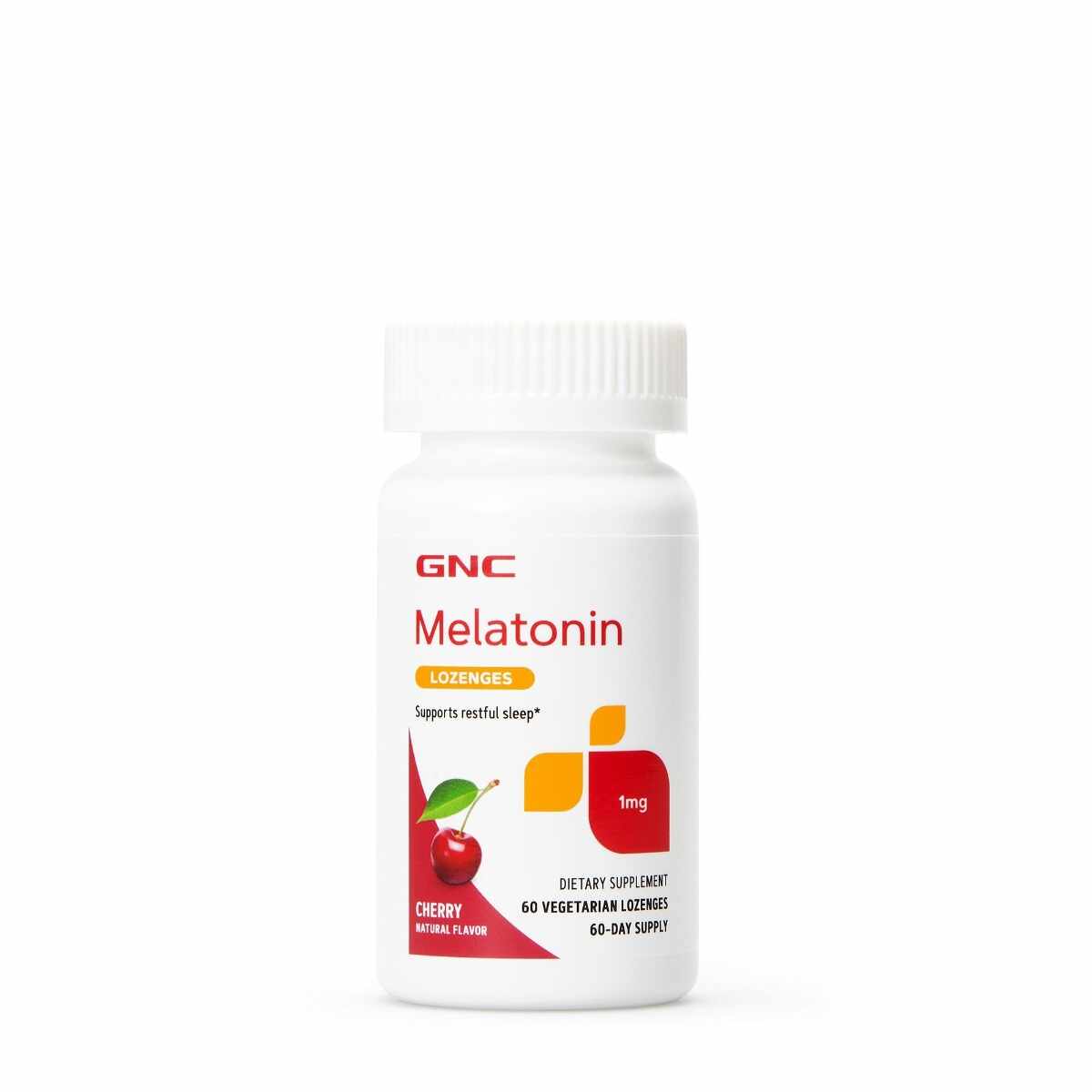 Melatonina 1mg Sublingual, 60 tablete, GNC