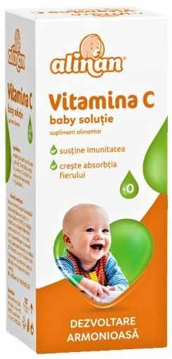 Alinan Baby vitamina C solutie - 20ml Fiterman Pharma
