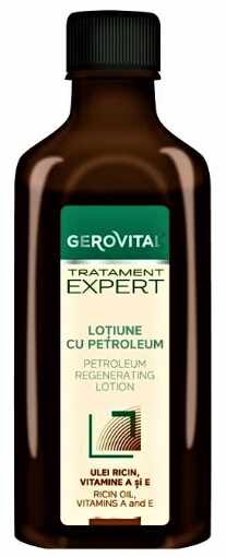 Gerovital Tratament Expert Lotiune Regeneranta cu Petroleum - 100ml