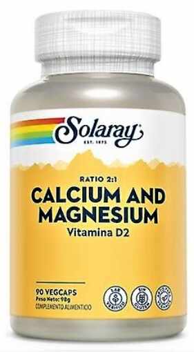 Secom Calcium Magnezium si vitamina D - 90 capsule