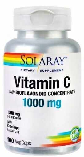 Secom vitamina C 1000mg - 100 capsule vegetale
