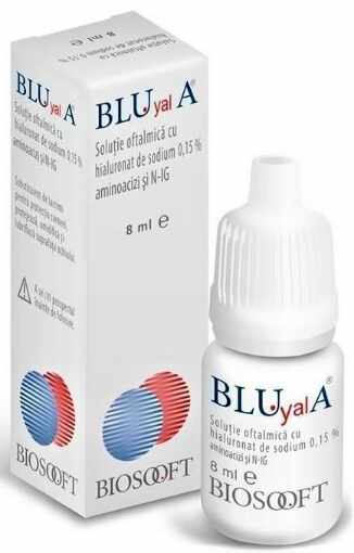 Blu yal A free 0.15% solutie oftalmica - 8ml