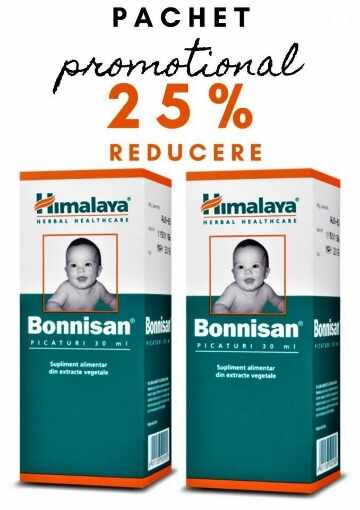 Himalaya Bonnisan solutie orala - 30ml (1+1 la -25% reducere la al doilea flacon)
