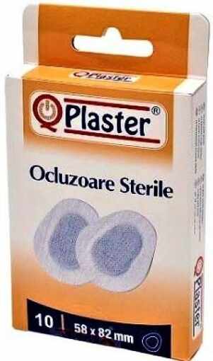 QPlaster ocluzoare sterile - 10 bucati