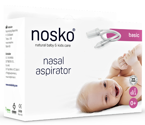 Nosko Baby aspirator nazal Basic - 1 bucata