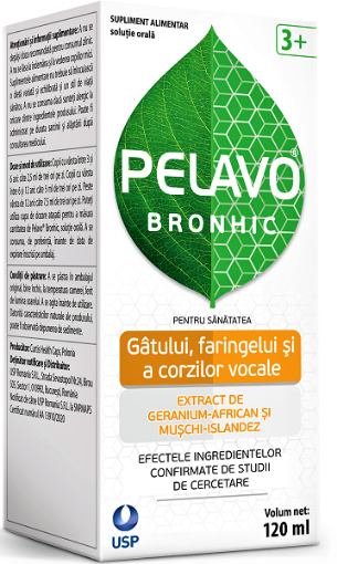 Pelavo Bronhic solutie orala - 120ml