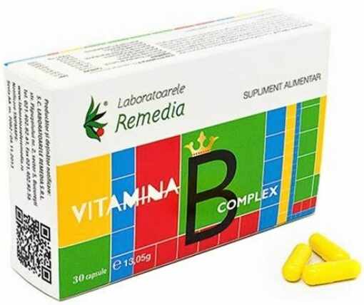 Remedia Vitamina B Complex - 30 cps