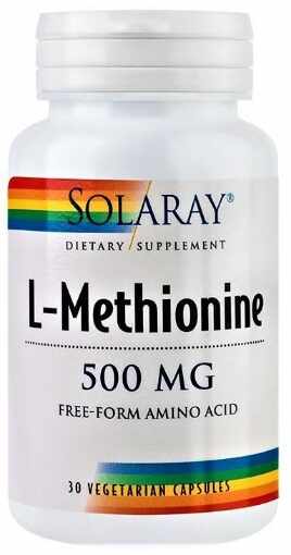 secom l-methionine 500mg x 30 capsule vegetale