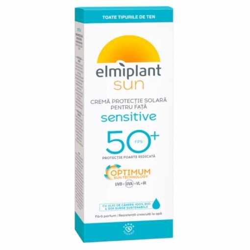 Elmiplant Sun crema pentru fata Sensitive SPF50 - 50ml