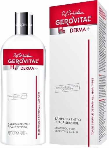 gerovital h3 derma+ sampon scalp sensibil 200ml