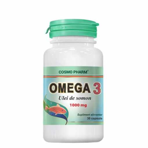 cosmo pharm omega 3 ulei de somon 1000mg ctx30 cps