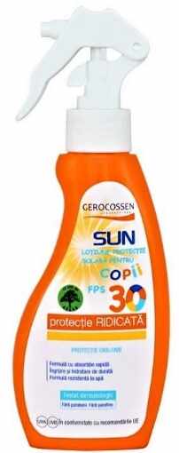 gerocossen sun lotiune protectie solara spray copii spf30 200ml