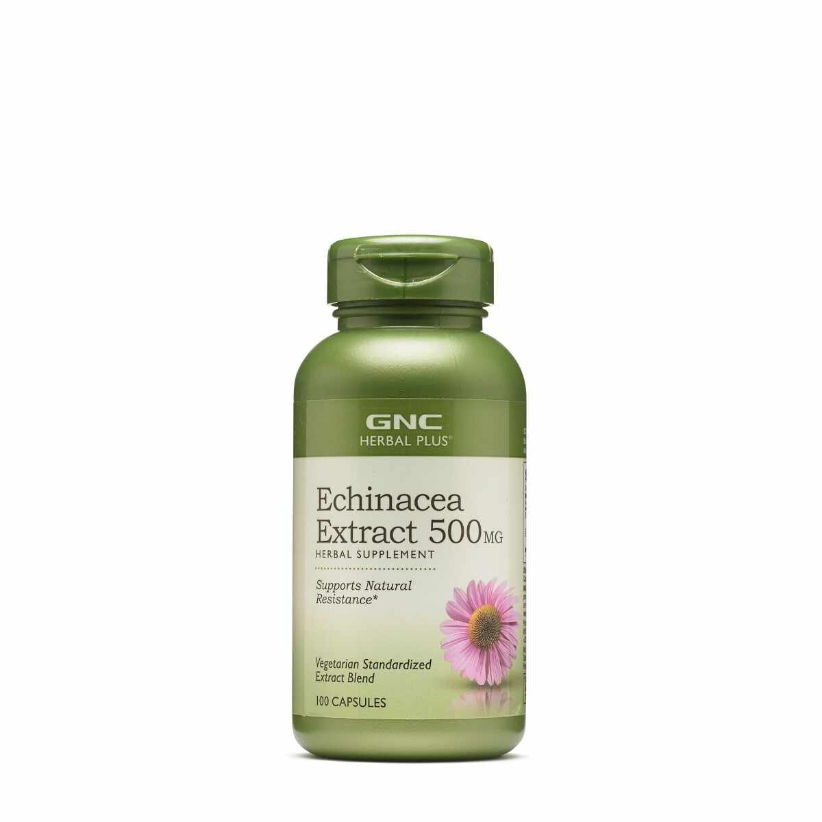 Extract de Echinaceea 500mg, 100 capsule, GNC