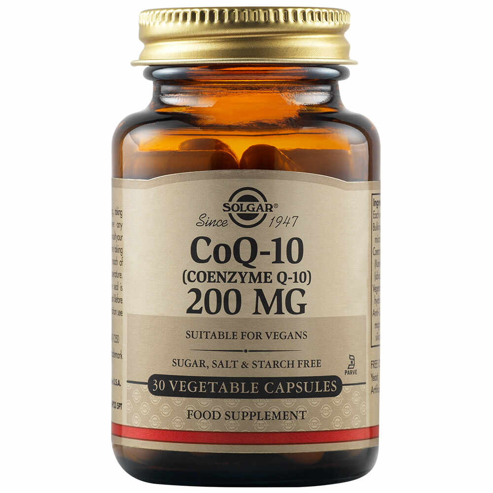Coenzima Q10 200mg, 30 capsule, Solgar