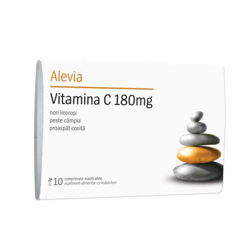 Manson Vitamina C 180mg, 10 comprimate, Alevia
