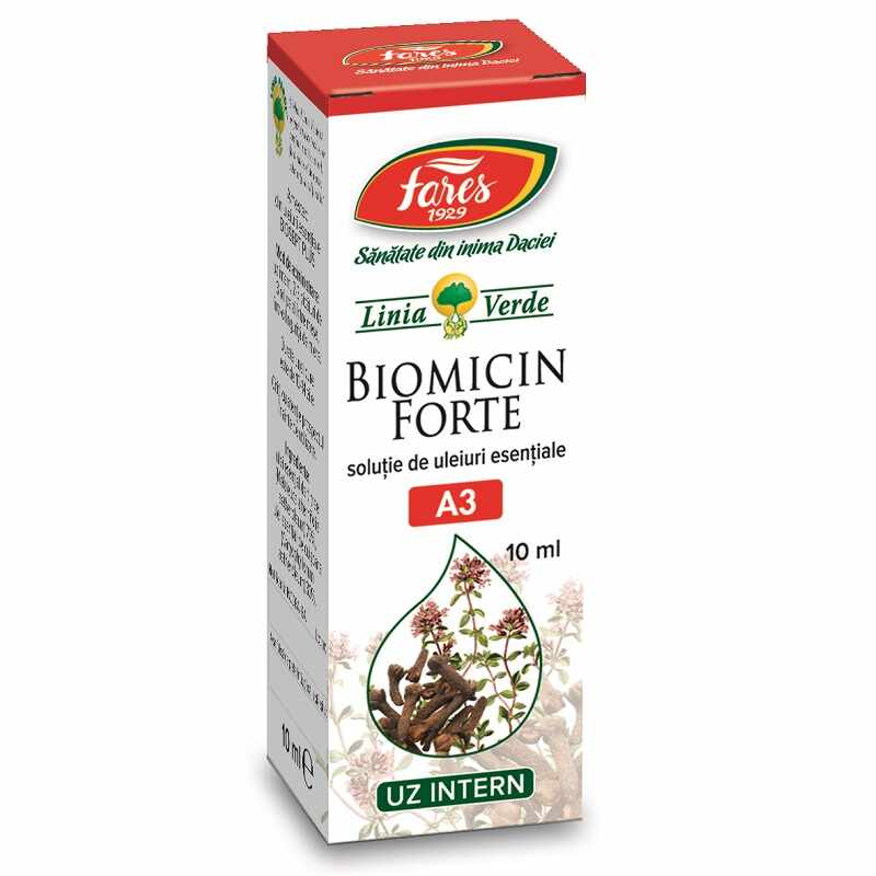 Ulei esential Biomicin Forte A3, 10ml, Fares