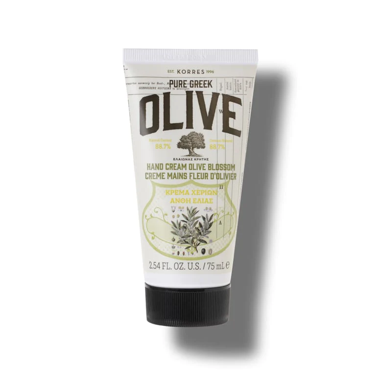 Crema pentru maini Olive Blossom Pure Greek Olive, 75ml, Korres