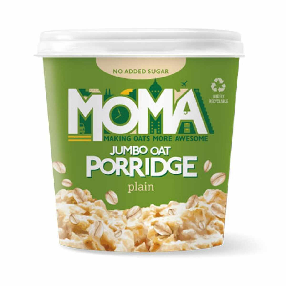 Porridge clasic fara zahar adaugat, 65g, Moma