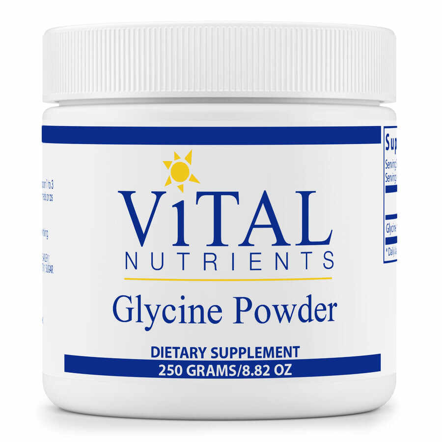 Glicina pulbere | 250g | Vital Nutrients