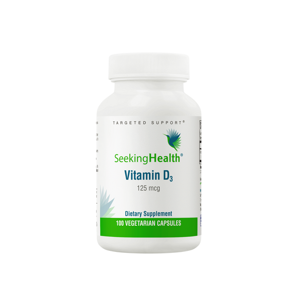 Vitamina D3 | 5000 UI | 100 Capsule | Seeking Health