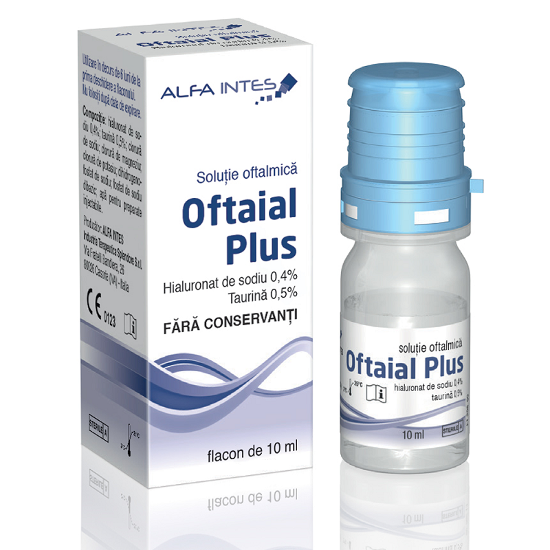 Oftaial Plus Eye Drops, 10ml, Alfa Intes