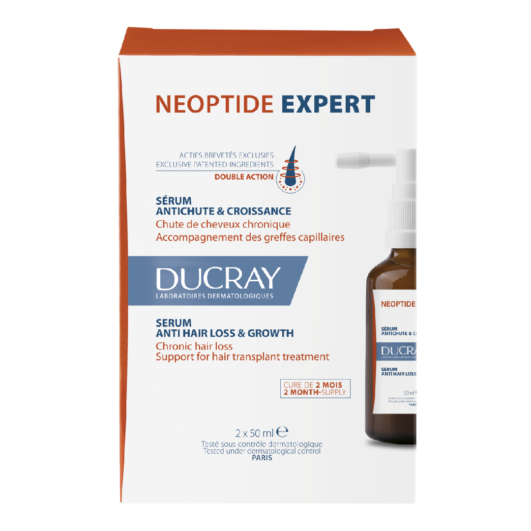 Ser anti-caderea parului Neoptide Expert, 2*50 ml, Ducray
