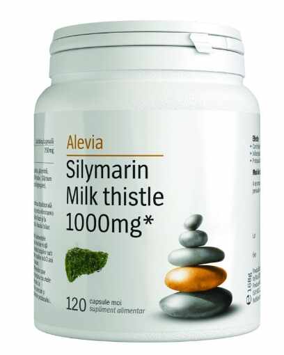 alevia silymarin milk thistle 1000mg ctx120 cps