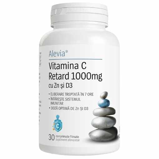 alevia vitamina c retard 1000mg zn+d3 ctx30 cpr