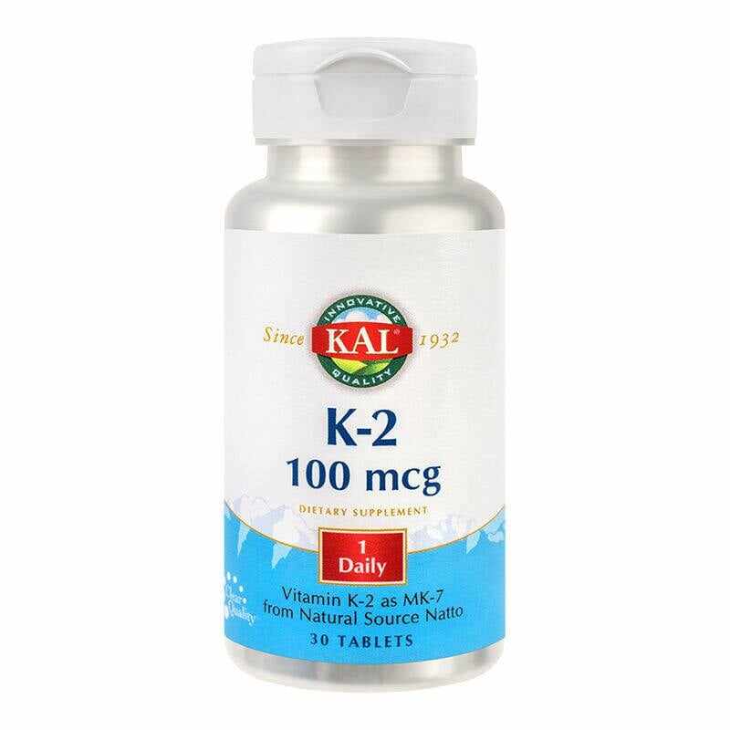 Secom Vitamina K-2 100 mcg, 30 capsule