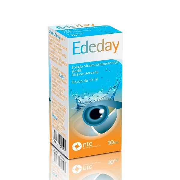 Solutie oftalmica Ededay, 10ml, NTC