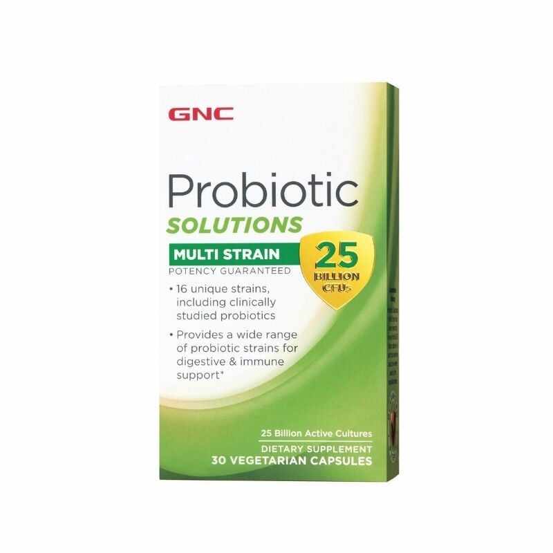 GNC Probiotic cu Tulpini Multiple 25 Miliarde CFUs, 30 capsule
