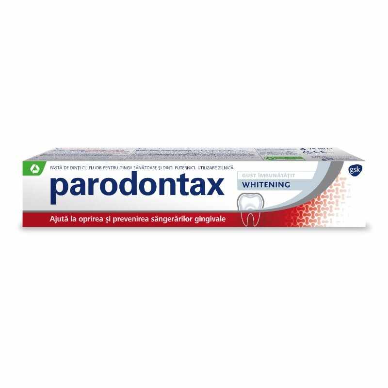 Pasta de dinti Whitening Parodontax, 75 ml, Gsk