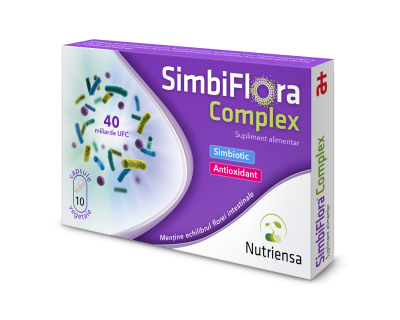 SimbiFlora Complex, 10 capsule, Antibiotice