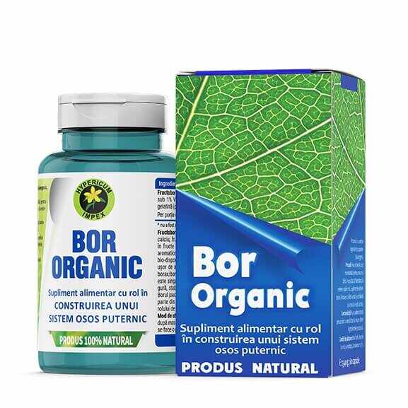 Bor Organic, 60 capsule, Hypericum